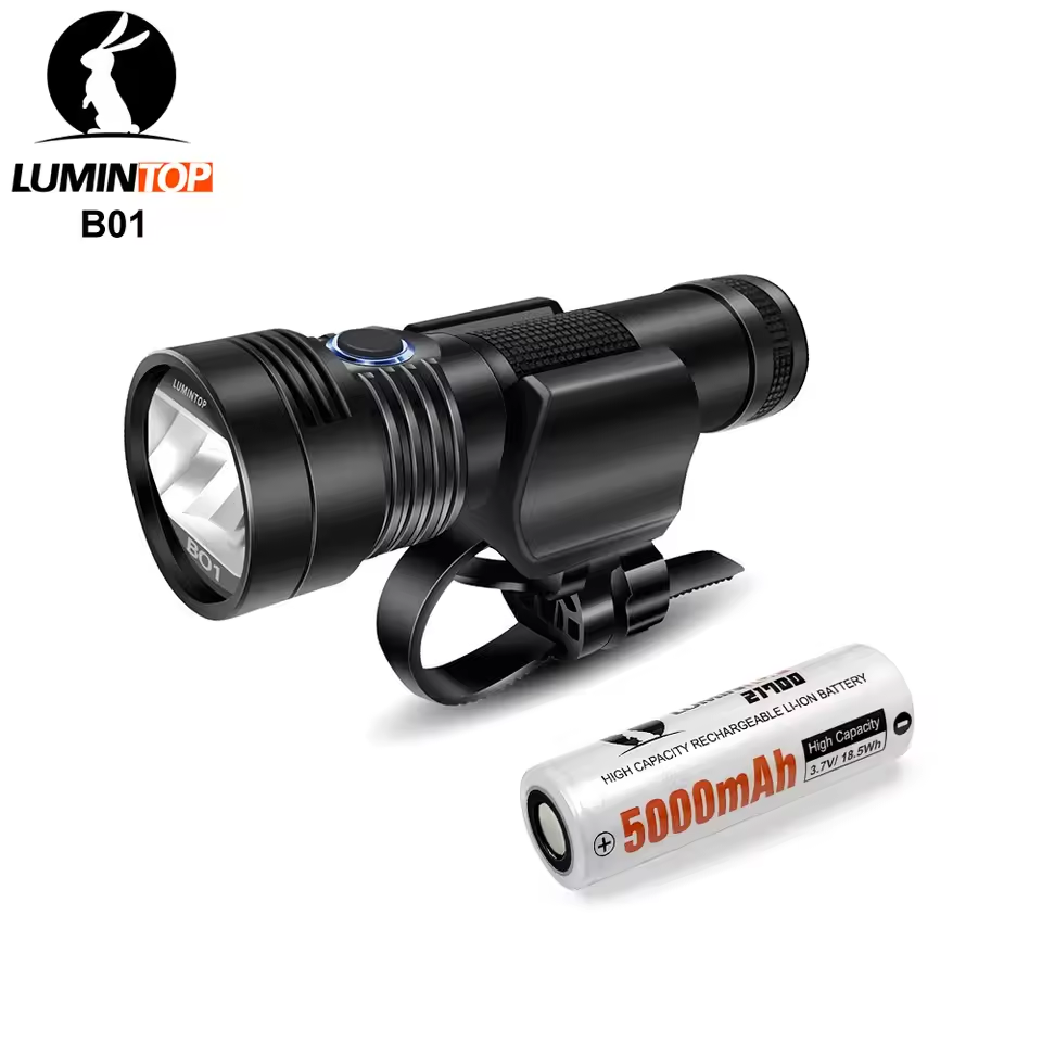 Lumintop B01 bike light Micro-USB rechargeable LED flashlight