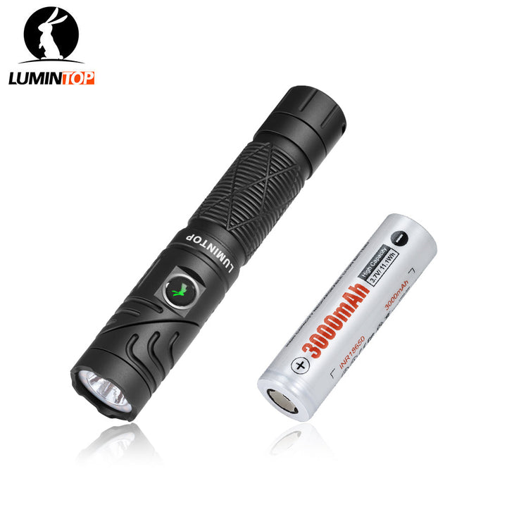 Lumintop L2 military green headlamp torch – Rotatable L-Shape, 1300 lumens, waterproof design