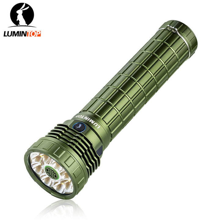 Lumintop Mach 3.0- The 50,000 lumens high power fan cooling green searchlight