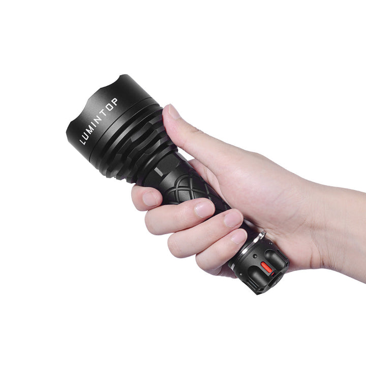 Lumintop THOR3 LEP torch delivers a 2,500m beam for extreme long-range search, hunting, tactical use and rescue missions with unmatched precision.