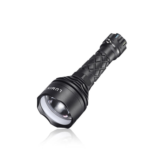 Lumintop THOR3 LEP torch with 2,500m beam range for extreme long-range search, hunting, tactical use.