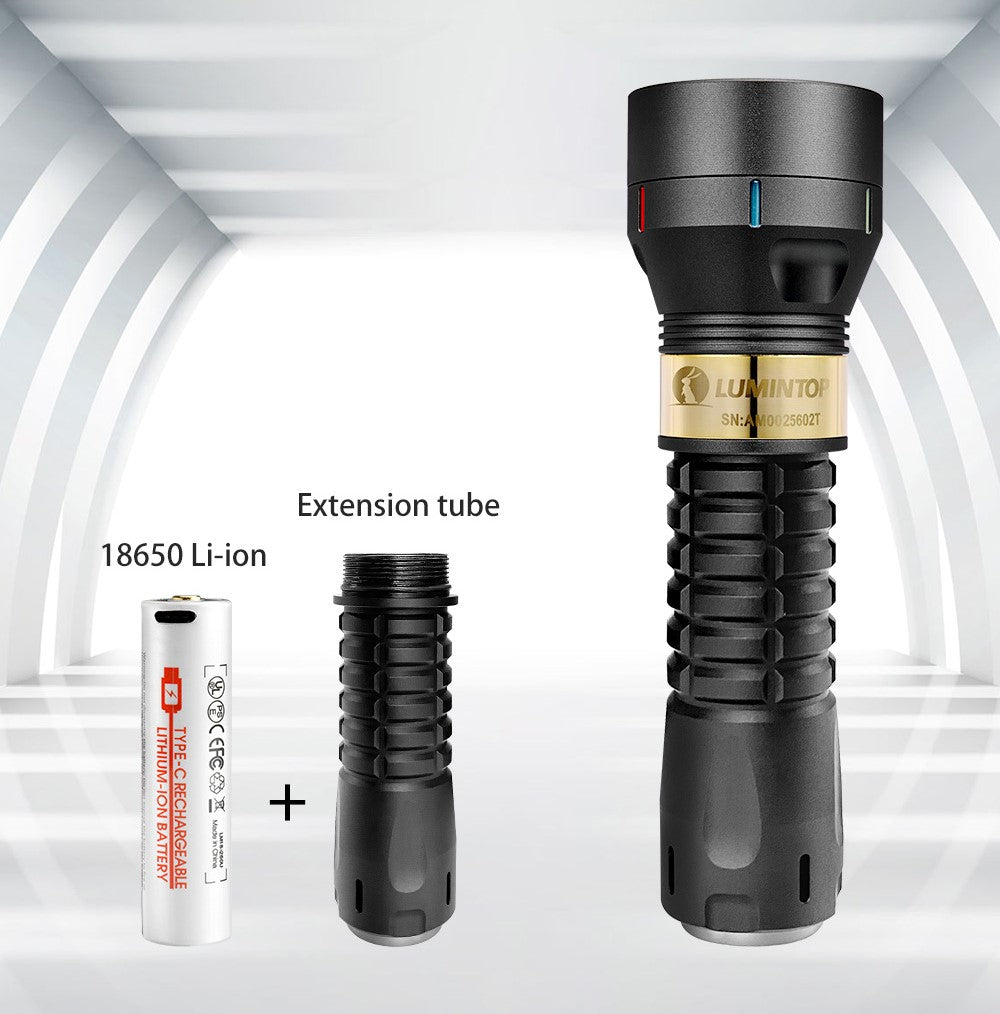 Lumintop LEP Flashlight THORⅡ V2.0-1700m Throw – Lumintop EU